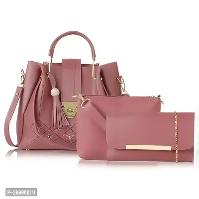 Shop CLASSIC Classic Original Leatherette Ladies Bag with Purse & Wallet,  4Pcs Set | Dragonmart United Arab Emirates